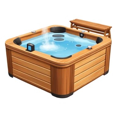 Hot tub sticker