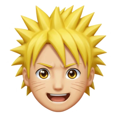 Create a Naruto emoji for a teams chat sticker