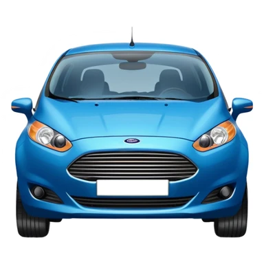 Car Ford fiesta sticker
