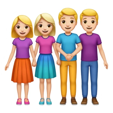 Nah çeken insanlar sticker