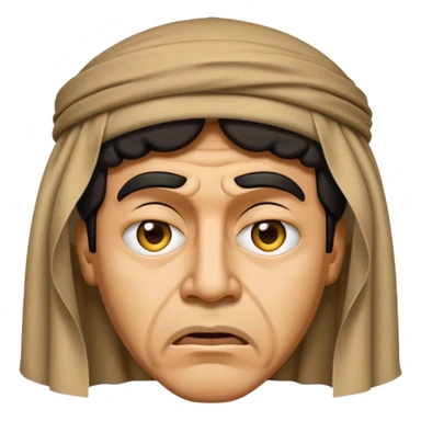 Al Khadaffi as emoji. Make him look rough and angry. sticker