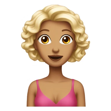 Coquette emoji sticker