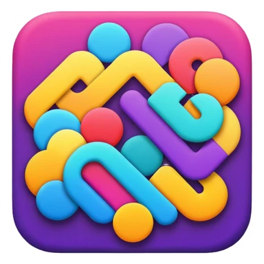 abstract art sticker