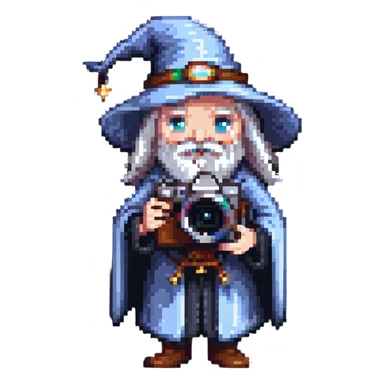 cinema camera wizard sticker