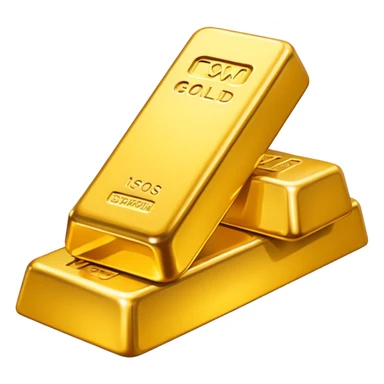 2 gold bar sticker