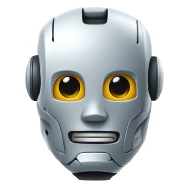 Robot mismo diseño sticker