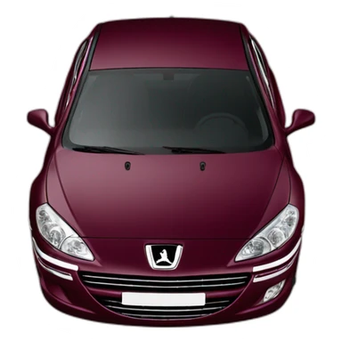 Peugeot 407 couleur bordeaux sticker