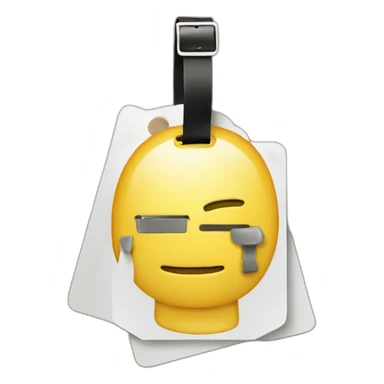 Luggage tag qrcode sticker