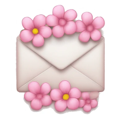 Telegram logo is soft pink with pink flowers sticker