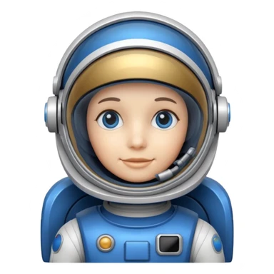 astonaut robot copilot sticker