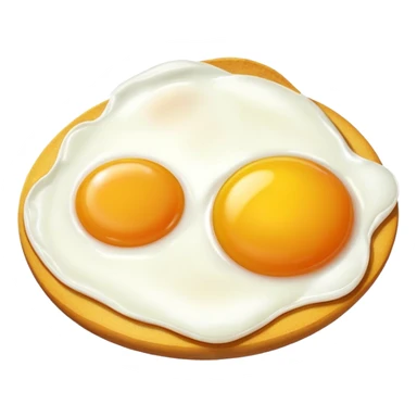 Egg fry sticker