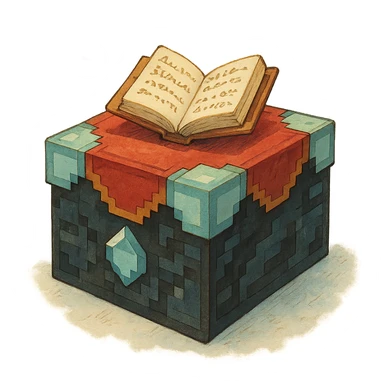 minecraft enchanting table sticker