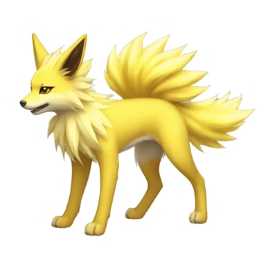 Jolteon-Ninetails full body sticker