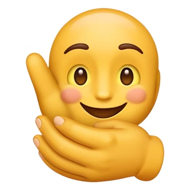 happy emoji doing Bellissimo (hand shake) gesture sticker