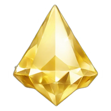insignia de diamante oro sticker