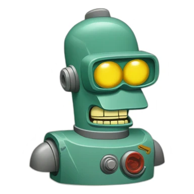 Bender futurama sticker