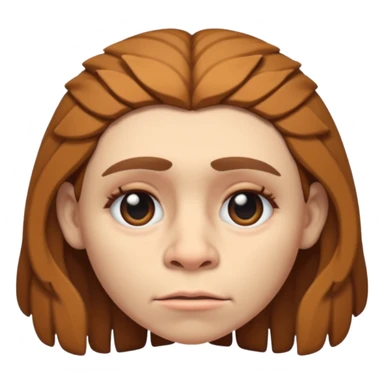 slack jawed female neanderthal sticker