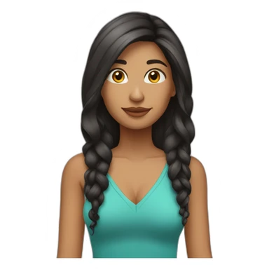 jheisy-hernandez-hair-long sticker