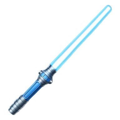 Blue Lightsaber from star wars sticker