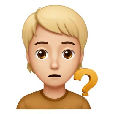 MYSTERY PERSON WITH A QUESTION MARK sticker