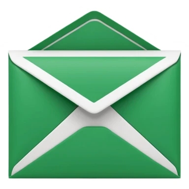 Green certified mail sticker