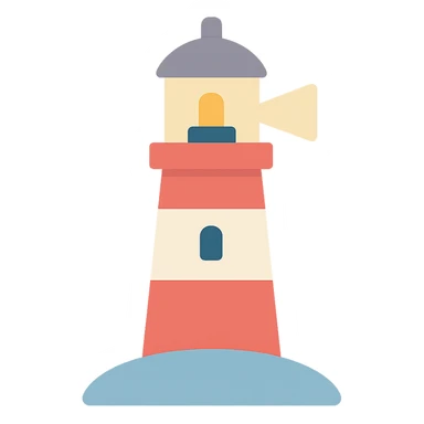 lighthouse sticker