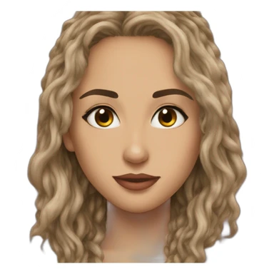 kristina in love with sasha sticker