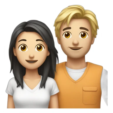 Inoxtag et Michou sticker