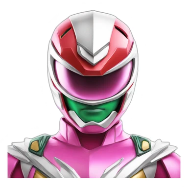 crystal power ranger full body sticker