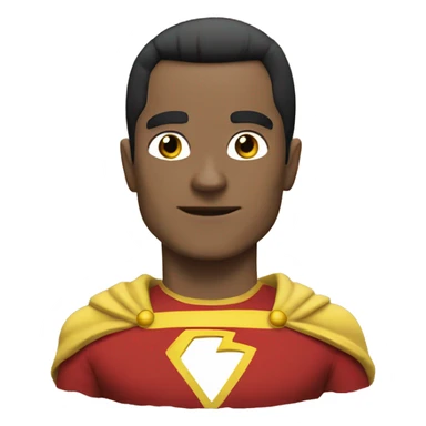 shazam DC sticker
