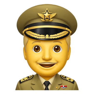 Pinochett as emoji sticker