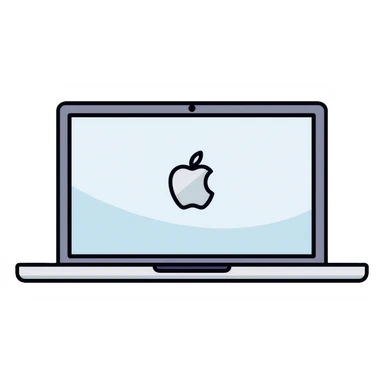 Apple Macbook laptop computer sticker