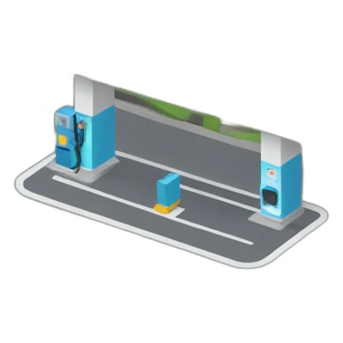 parking station sticker