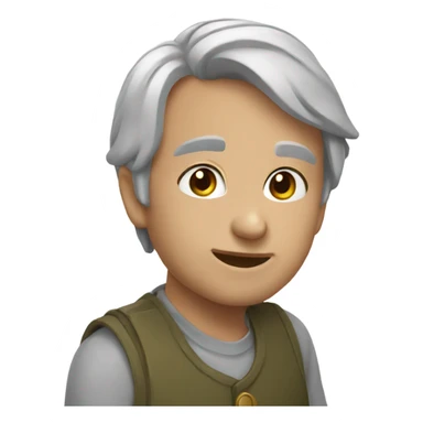 Emoji de flor  sticker