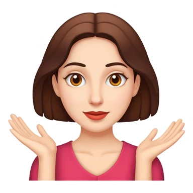 Claudia Sheinbaum playing, playful pose sticker