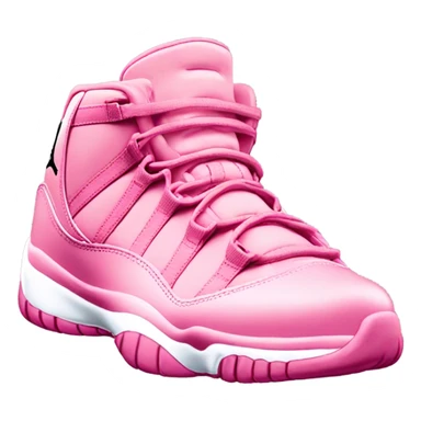 Pink Jordan 11 sticker
