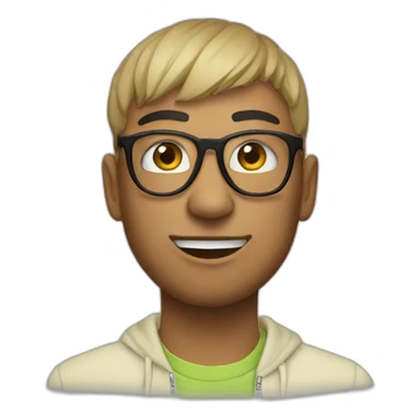 Bad bunny singer  sticker