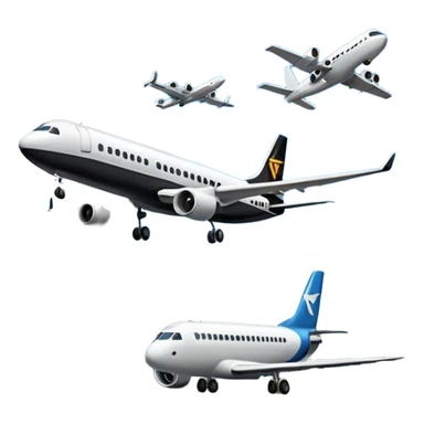 airport, planes sticker