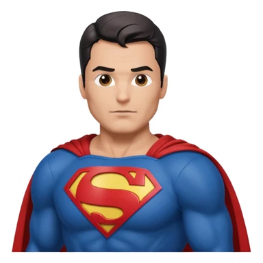 superman standing sticker