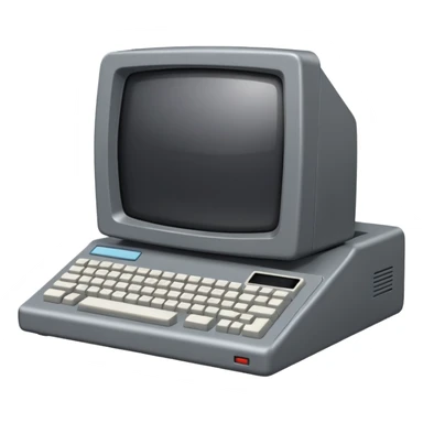 80s computer sticker