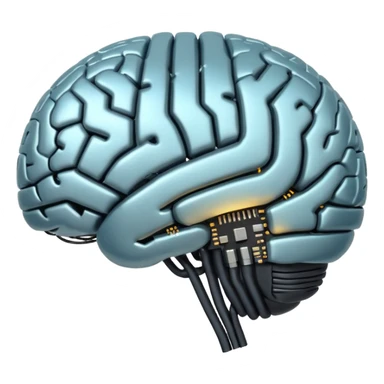 a second brain connected to a project sticker