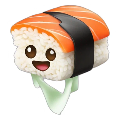 sushi qui volent sticker