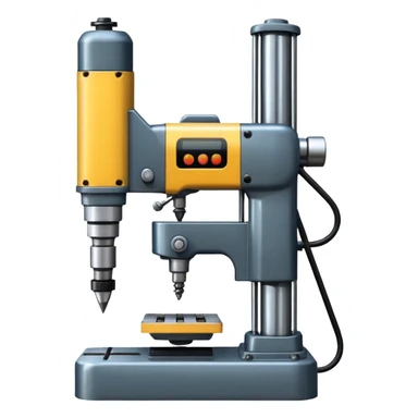 drilling machine sticker