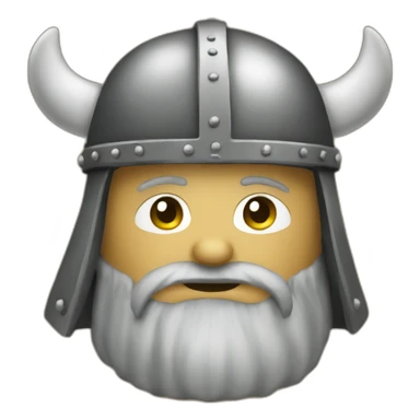 Viking-helmet-history sticker