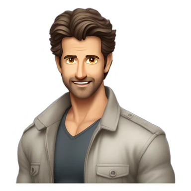 hrithik roshan movie actor sticker