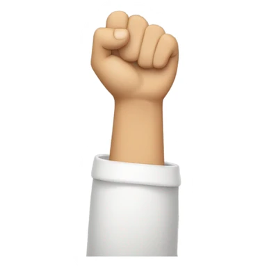 Hands above head up surrender  sticker