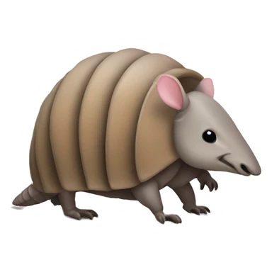 you’re beautiful armadillo sticker