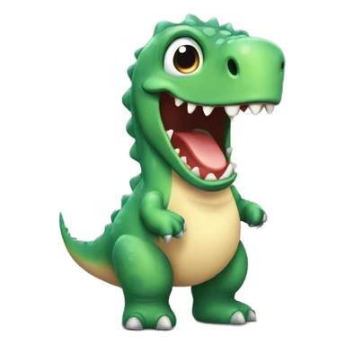 Wery happy dino sticker