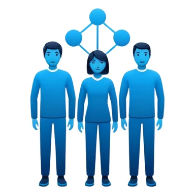 Staff team logo sticker