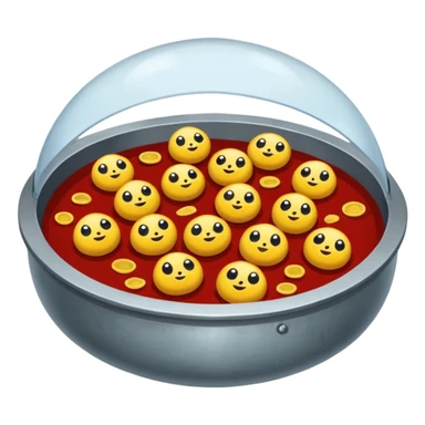 Un tamis avec des trous pour tamiser des baies de Sichuan sticker